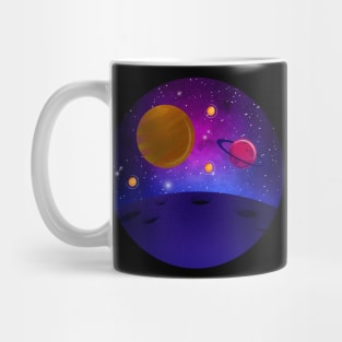 Planets in the cosmos Mug